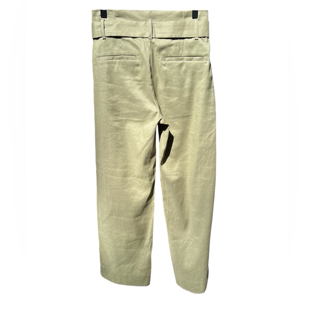 Banana Republic green linen pants - Picture 2 of 9